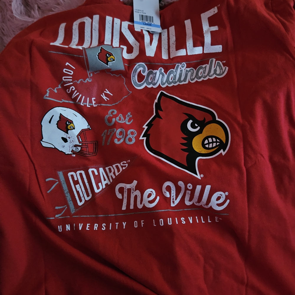 University of Louisville Red Long Sleeve Tee